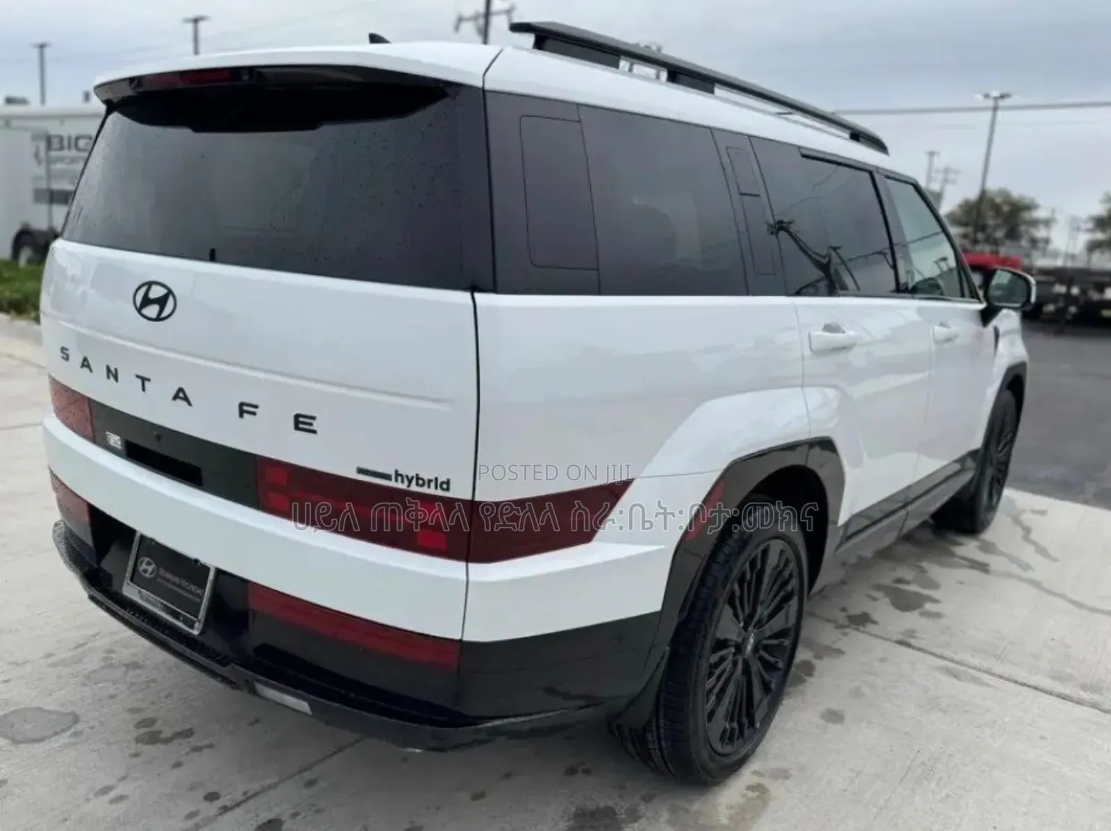 New Hyundai Santa Fe HEV 2024 Ivory