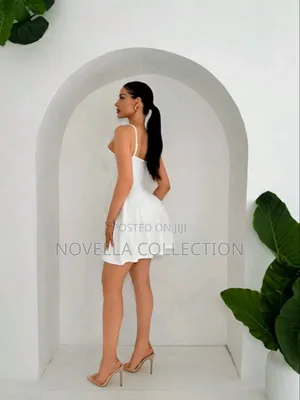 Women's Mini Dress (White Color)