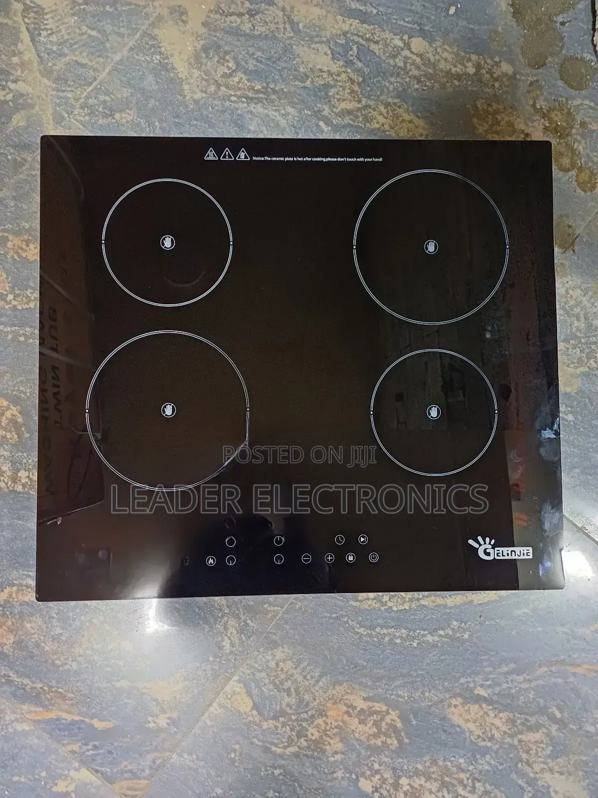 Sleek, Smart Super Fast | Gelingi 4 Electric Touch Stove