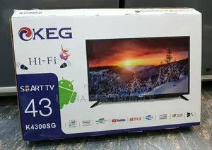 Keg 43 Inch Smart Double Hi Fi Speaker Tv