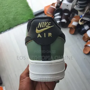 Airforce 1 Olive and Black Color Sneaker [On Hand]