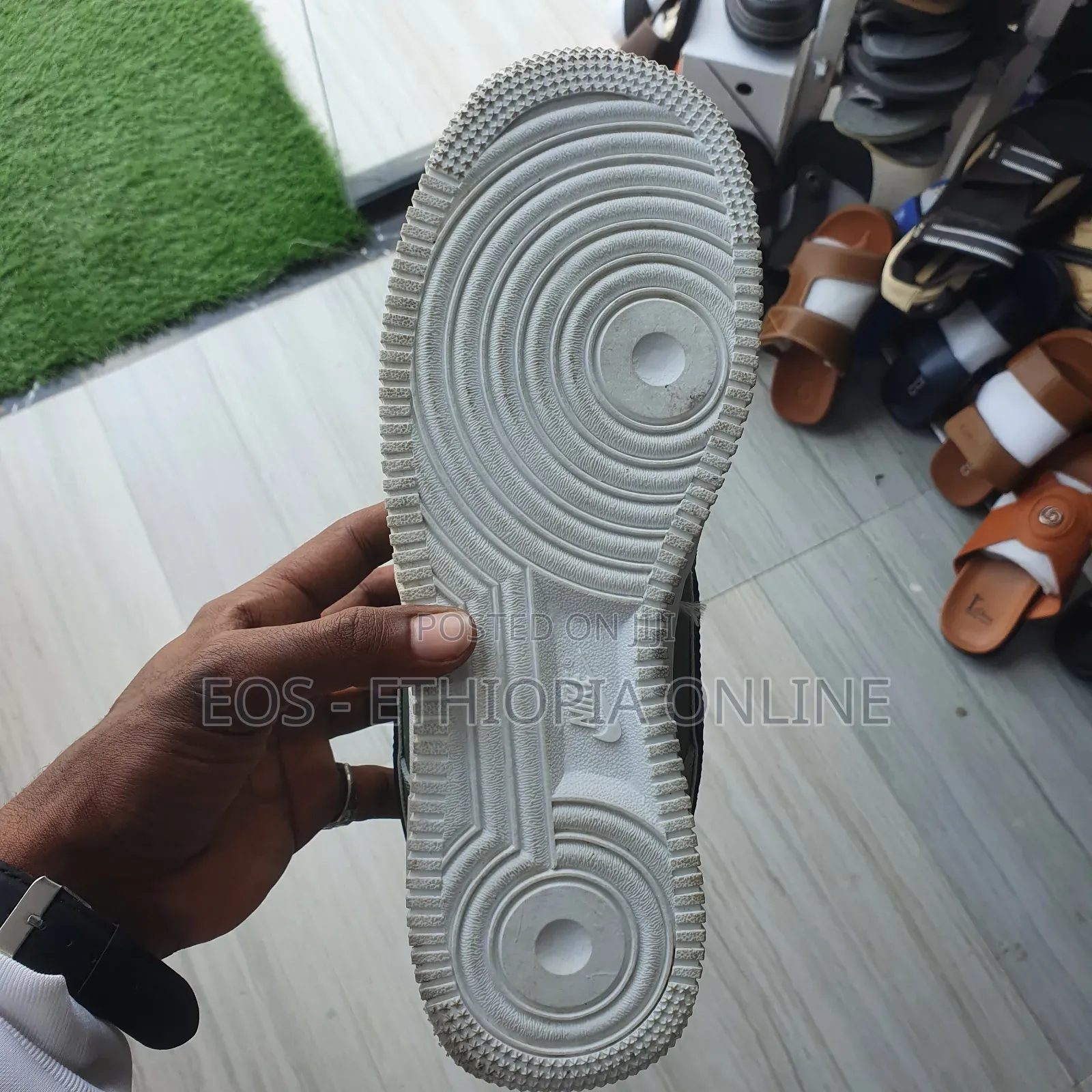 Airforce 1 Olive and Black Color Sneaker [On Hand]