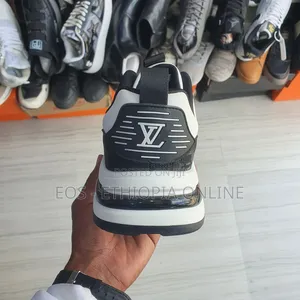 Lv Monogram Accent Lifestyle Sneakers [On Hand]