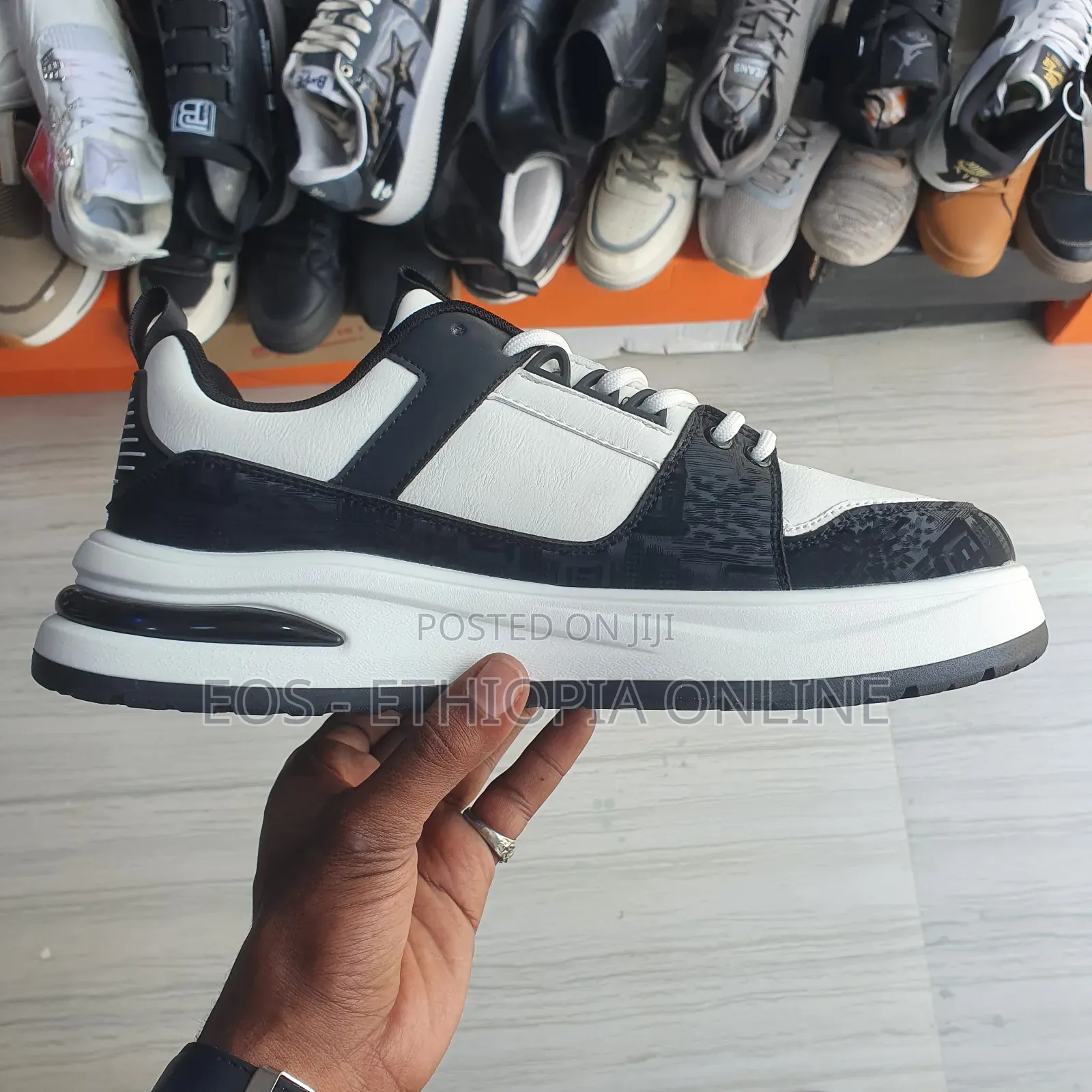 Lv Monogram Accent Lifestyle Sneakers [On Hand]