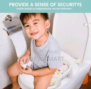 Photo - Baby Potty Training Seat for Boys and Girls With Handles, Fits Round