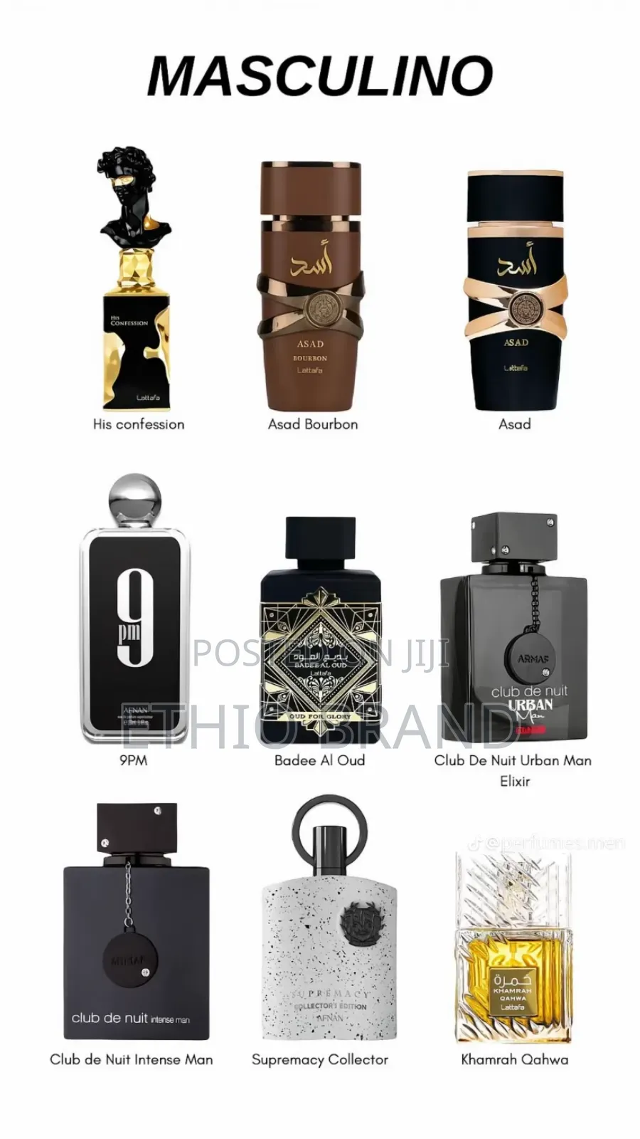 Arabic Perfume Collection