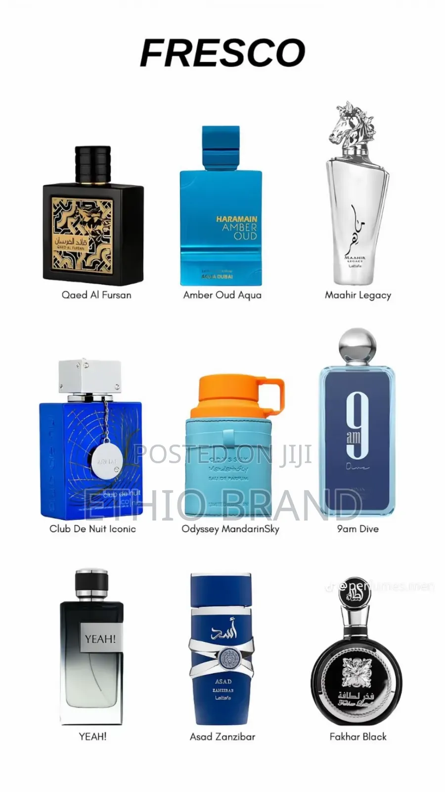 Arabic Perfume Collection