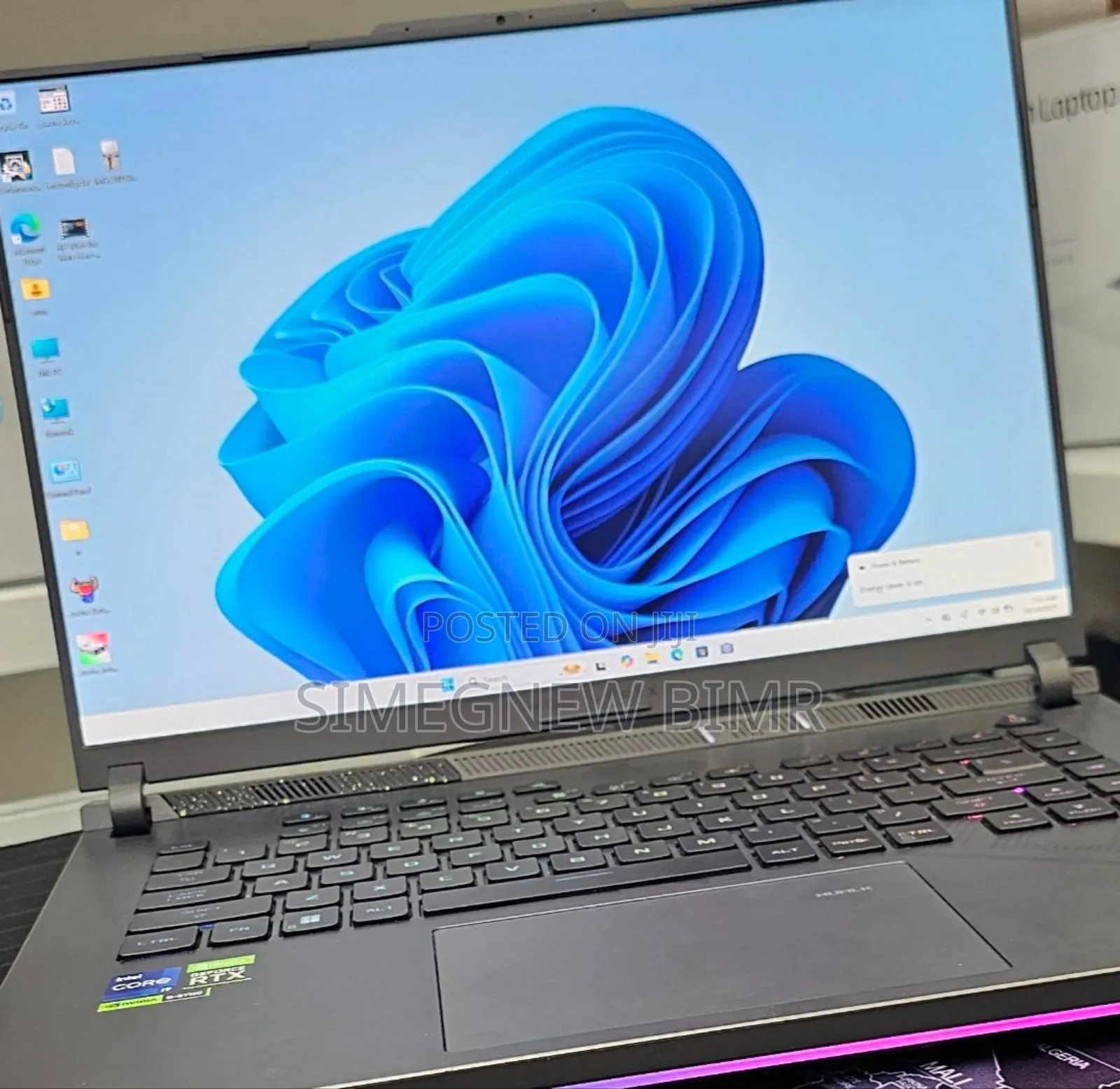 New Laptop Asus ROG Strix G15 16GB Intel Core i9 SSD 1T