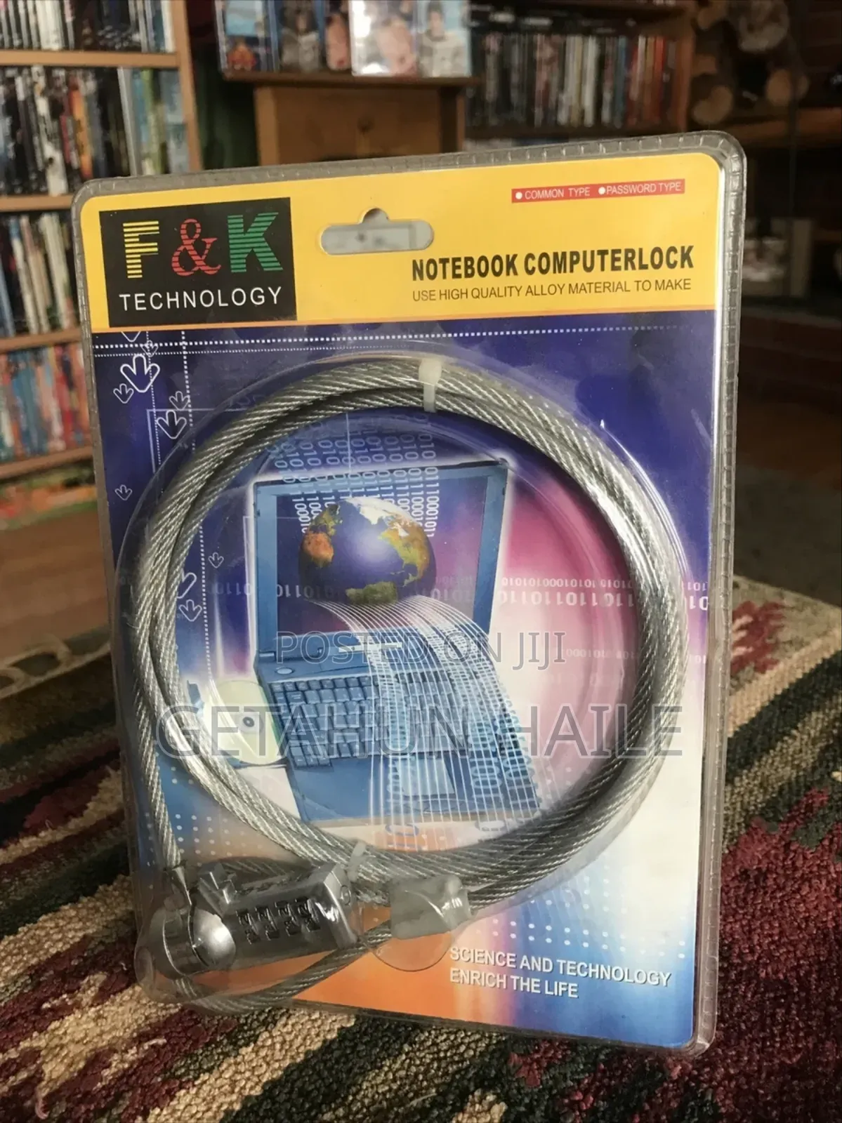 F K Technology Notebook Computer Lock(Laptop Lock)