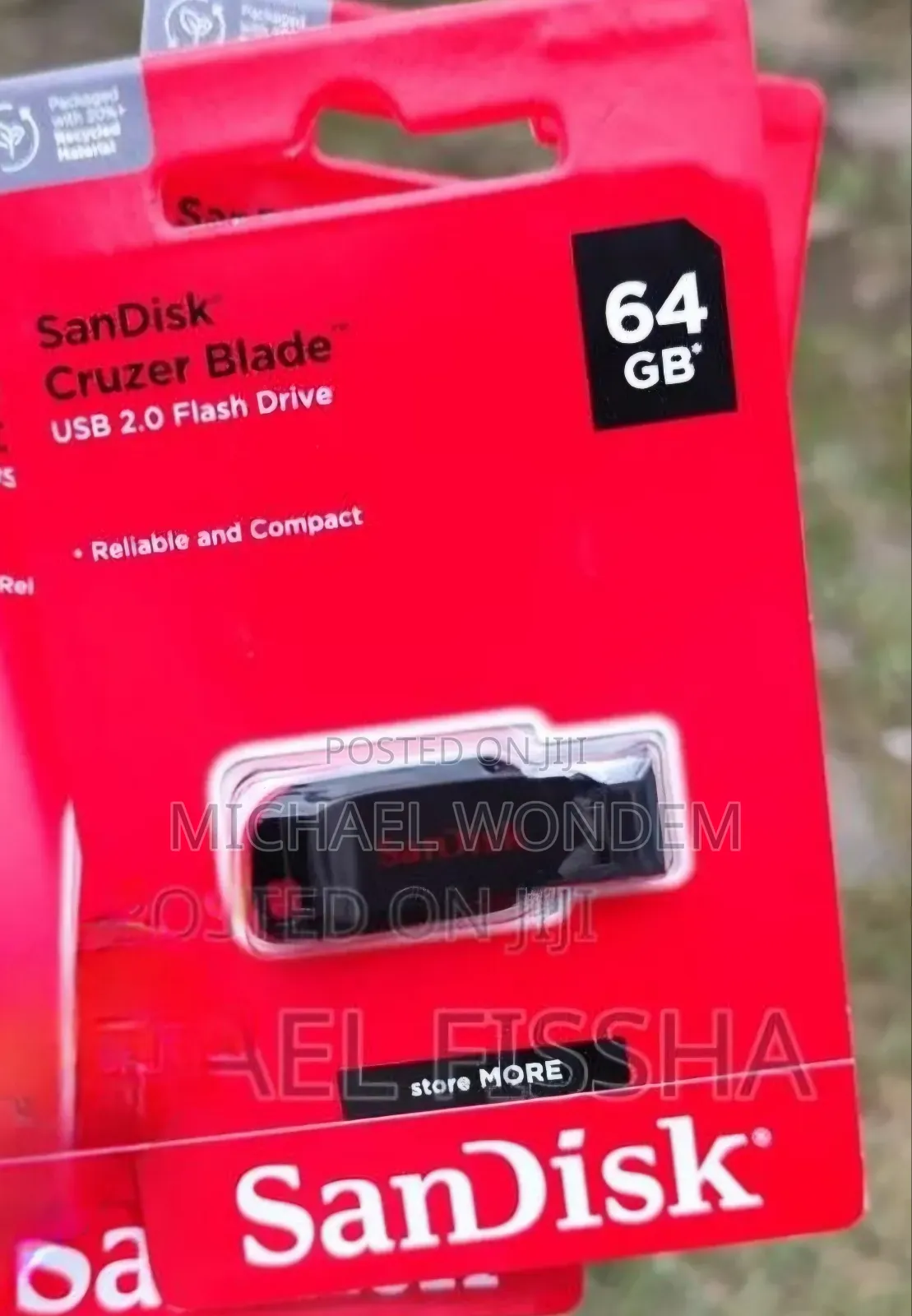 Sandisk Cruzer Blade 64qb Flash Drive