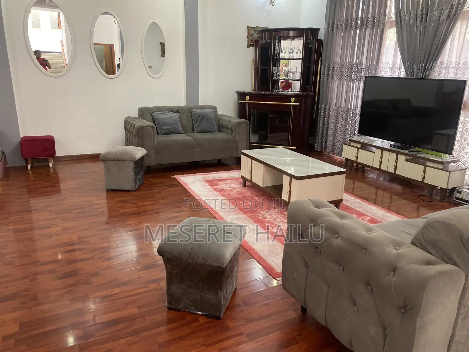 Furnished 5bdrm House in Bole Homes for rent