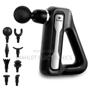 Photo - Fascial Gun. ብሉዲያ ፋሺያል የእርስዎ ፕሮፌሽናል የጡንቻ መገንቢያ Massager