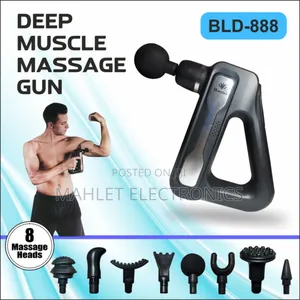 Fascial Gun. ብሉዲያ ፋሺያል የእርስዎ ፕሮፌሽናል የጡንቻ መገንቢያ Massager