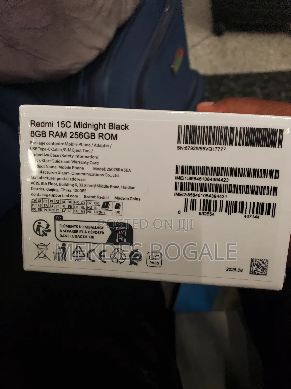 New Xiaomi 15 256 GB Red