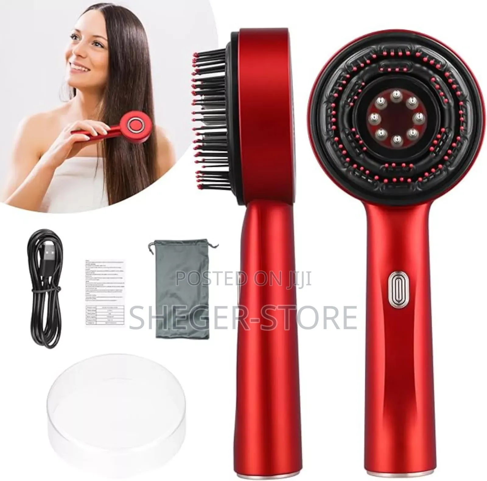 Orginal Red Light Electric Scalp Massager