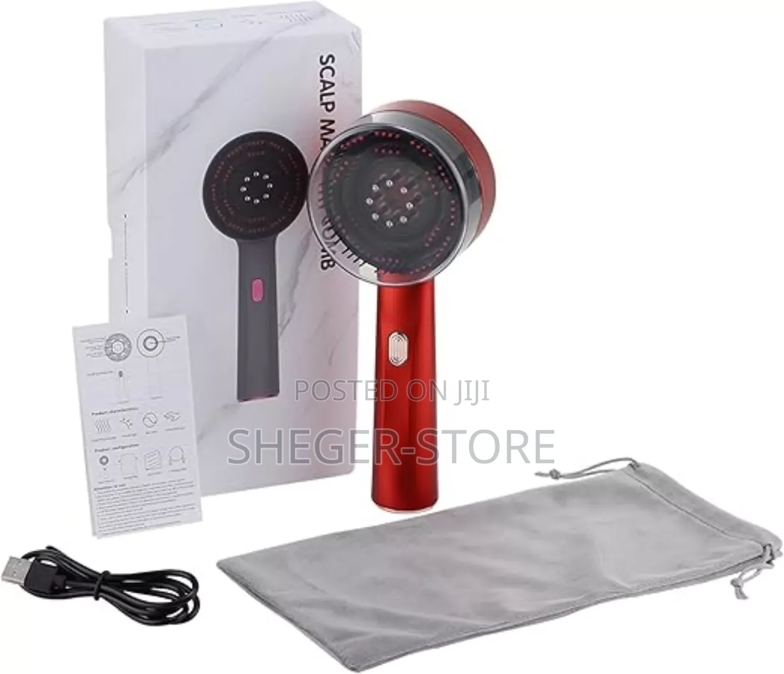 Orginal Red Light Electric Scalp Massager