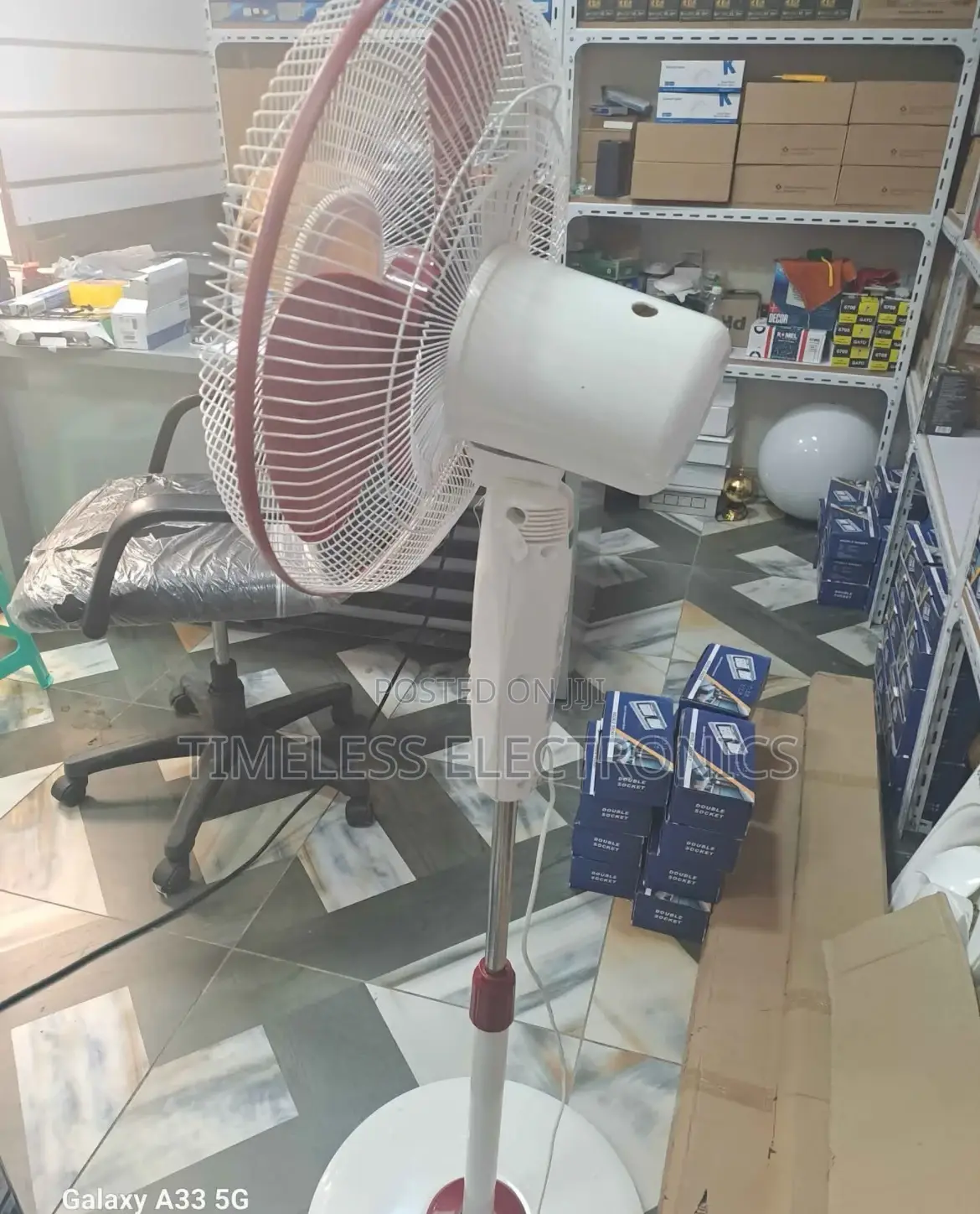  Electric Stand Fan – Powerful Cooling for Every Space!