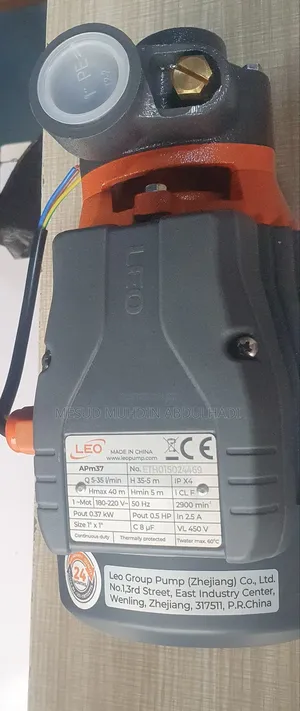Photo - Leo 0.5hp Pump
