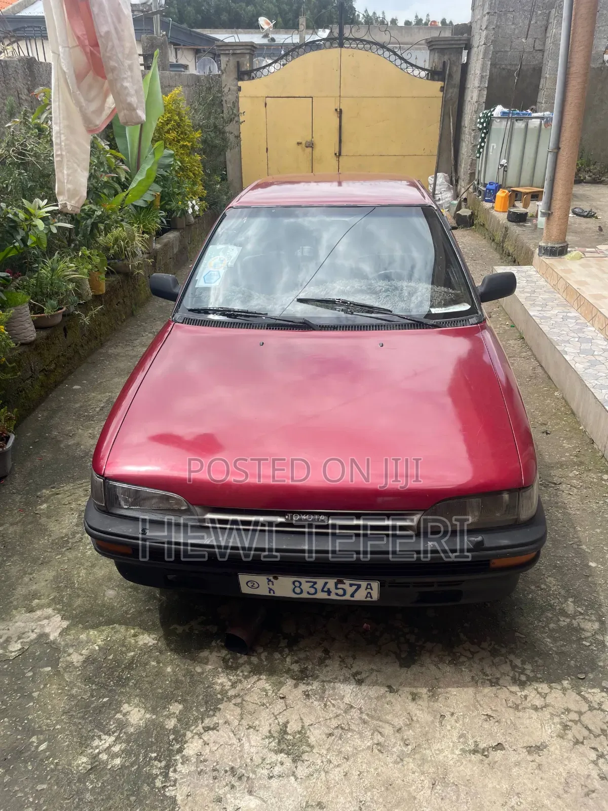 Toyota Corolla 1991 Red