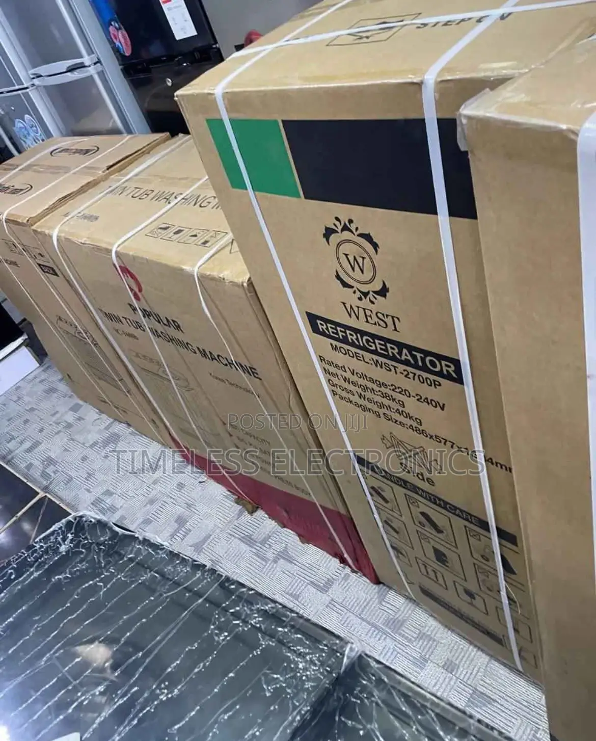 West 270l Refrigerator – Compact, Efficient Reliable!