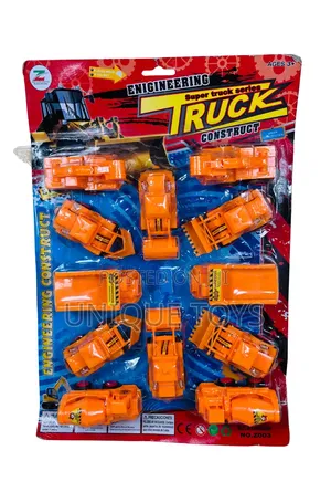 Photo - Early Engineering Vehicles Set – 12 PCS Die-Cast Trucks