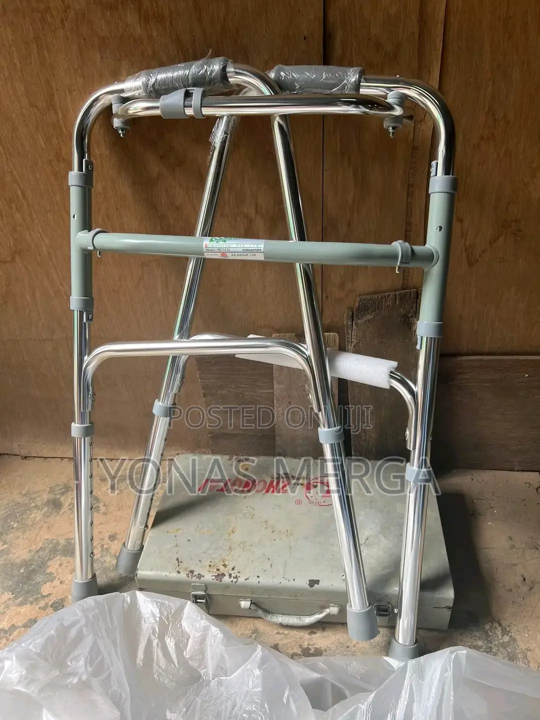 Walker哭羚walker Pure Aluminium With Dual Rod Support for Adults