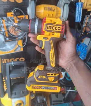 Photo - Ingco Chargeble Drill 20v 66nm Brushless