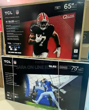 TCL 75" New 2025 Qled Smart Tv Free Delivery