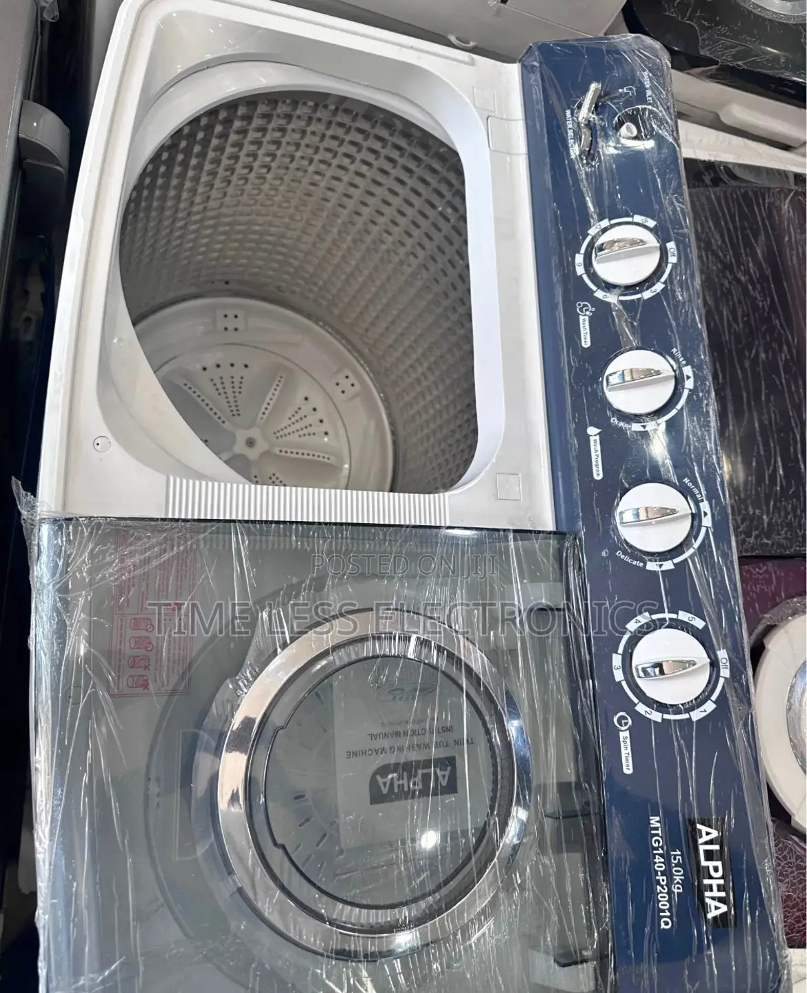 Alpha 15 Kg Washing Machine – Powerful Efficient!