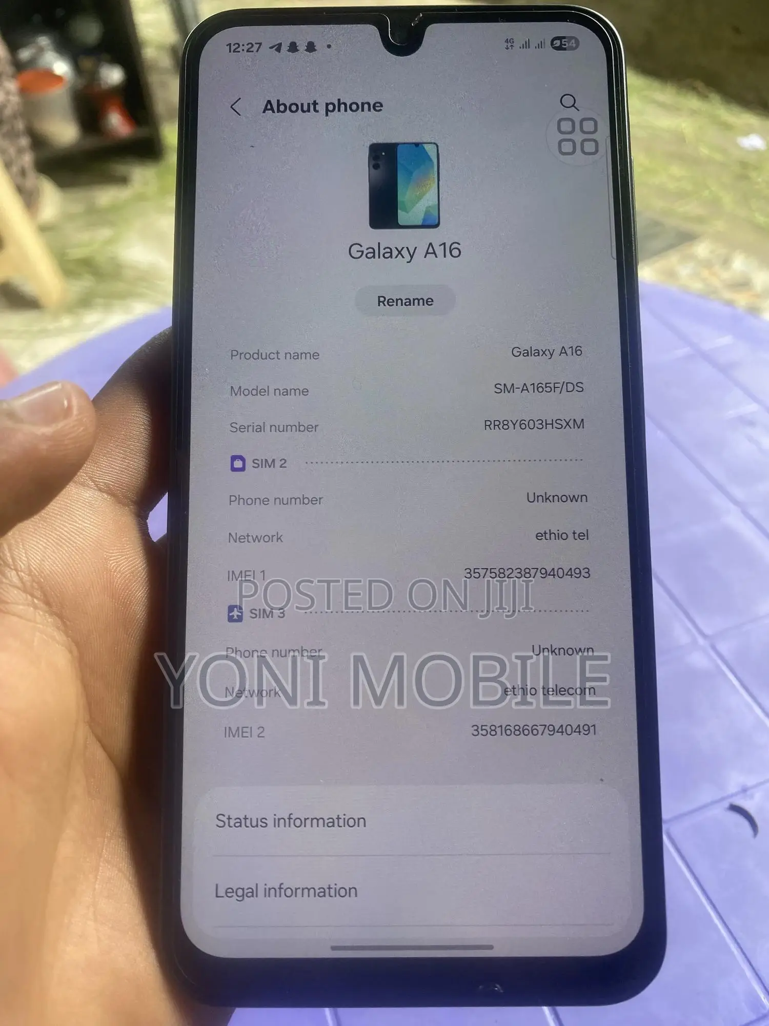 New Samsung Galaxy A16 5G 128 GB Black