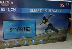 Degol 65” Smart Android Tv – Stunning Visuals Modern Design!