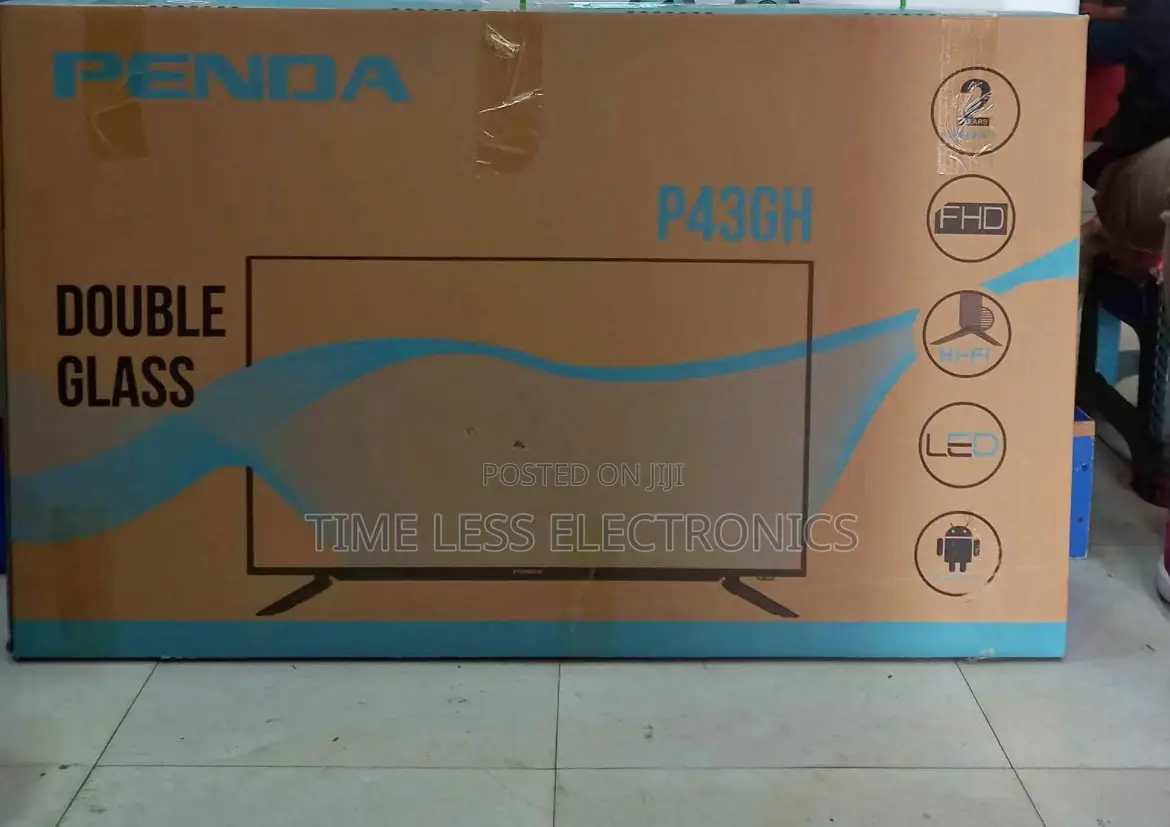  Penda 43” Smart Android Tv – Crisp Vibrant Viewing!