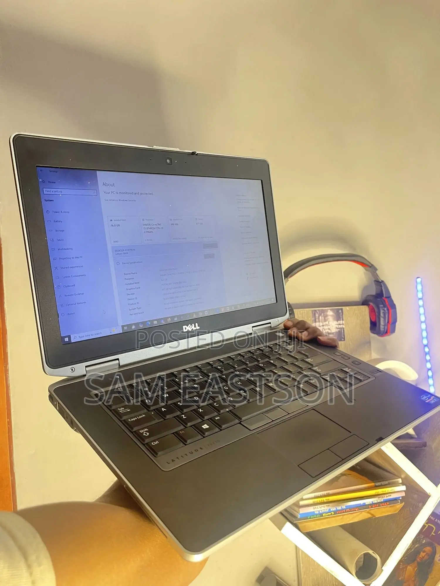 New Laptop Dell Latitude 6430u 16GB Intel Core I7 SSD 512GB