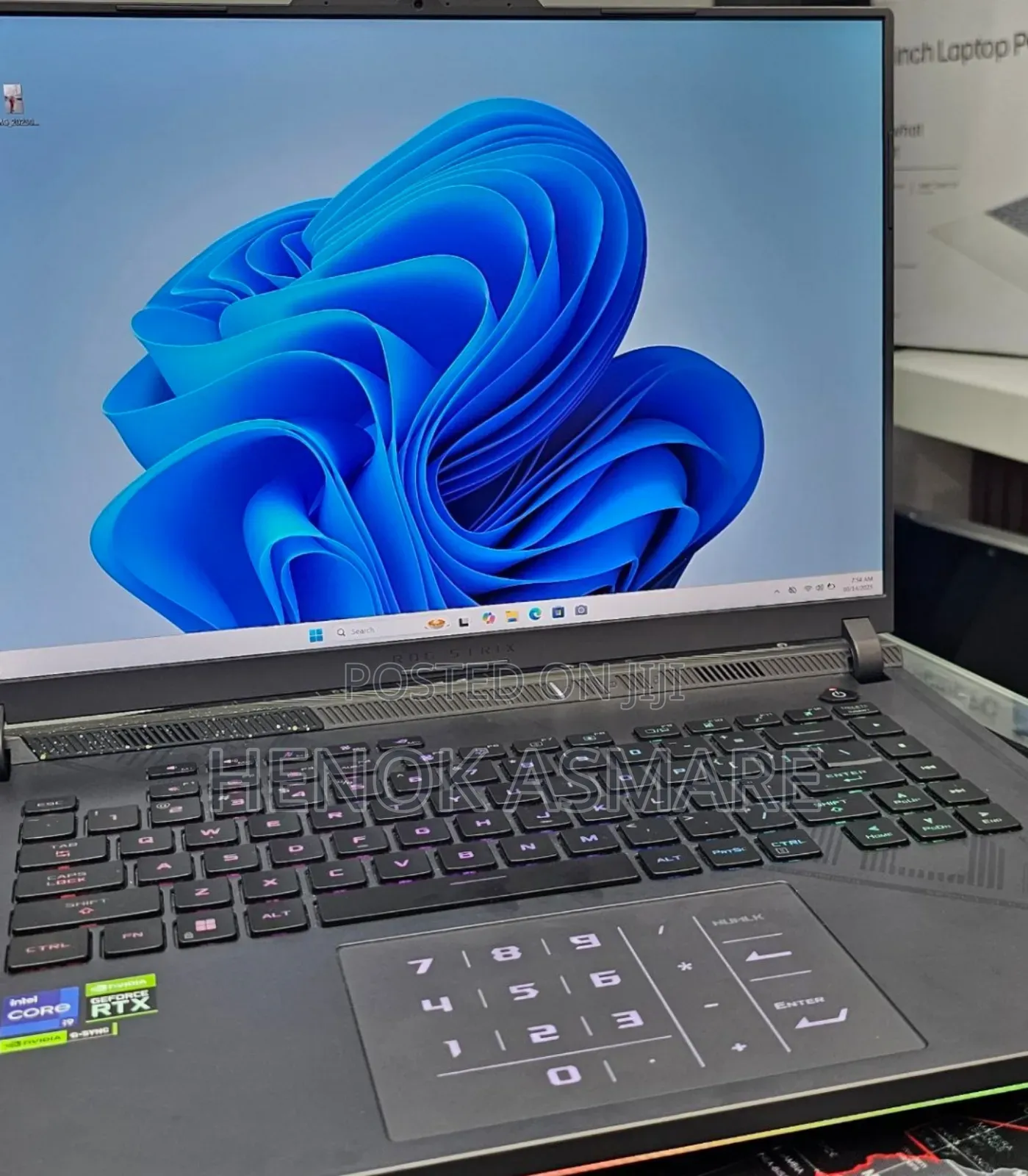 New Laptop Asus ROG Strix G16 G614 16GB Intel Core I9 SSD 1T