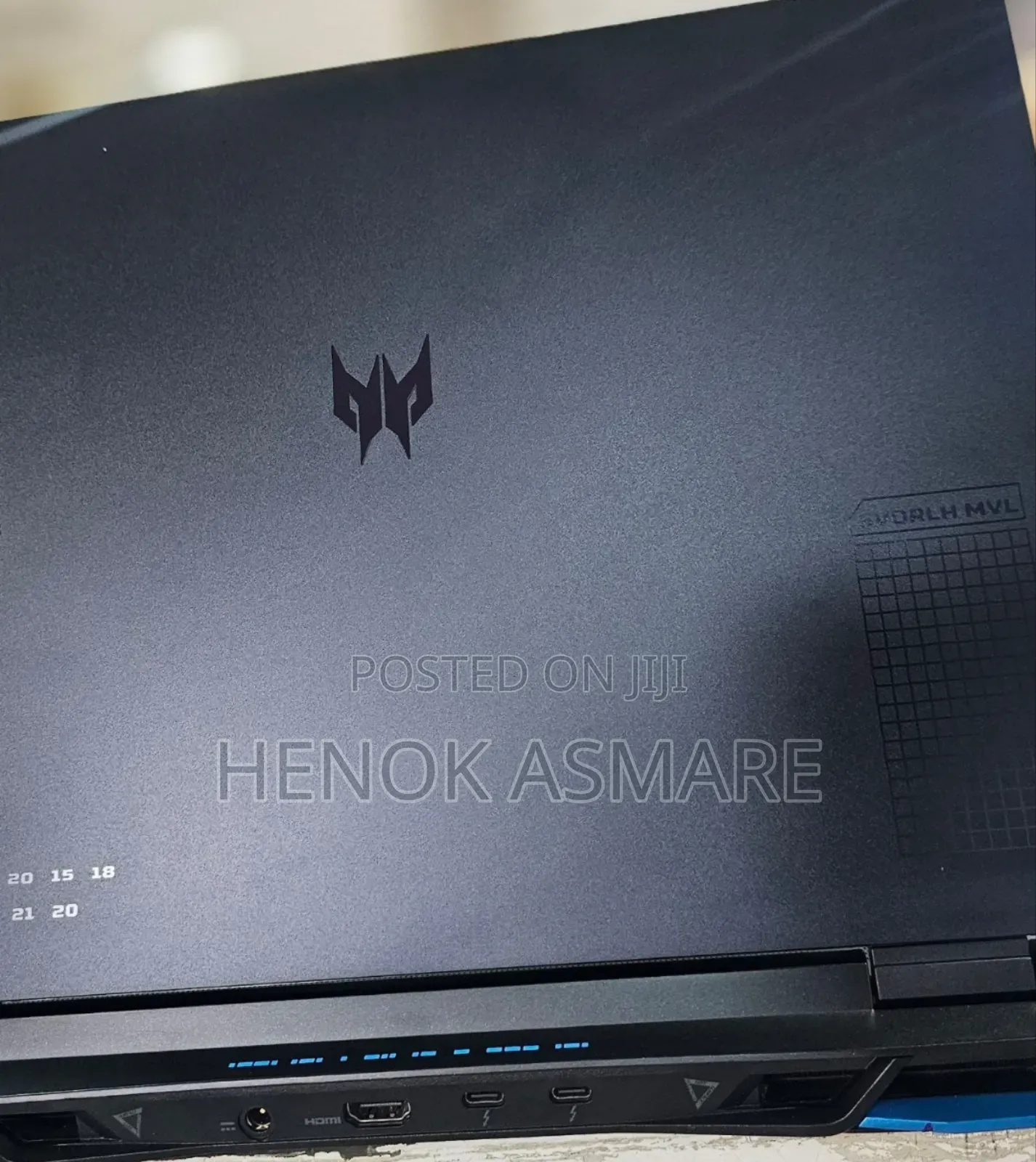 New Laptop Acer Predator Helios 300 16GB Intel Core I9 SSD 1T
