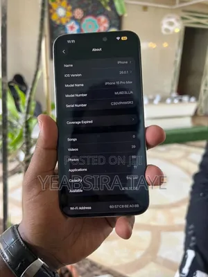 Apple iPhone 15 Pro Max 512 GB Silver