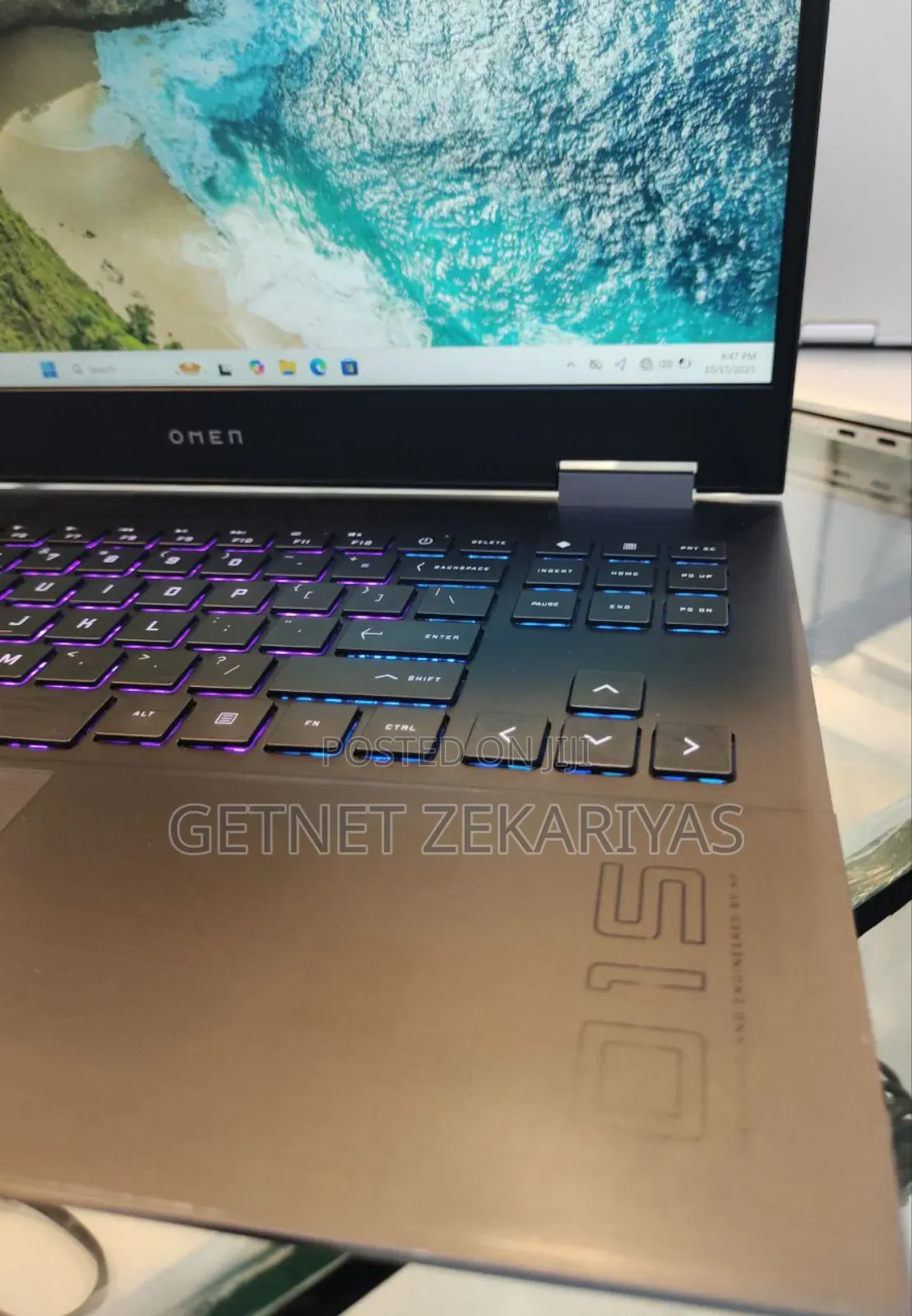 New Laptop HP Omen 16 16GB AMD Ryzen 7 SSD 512GB