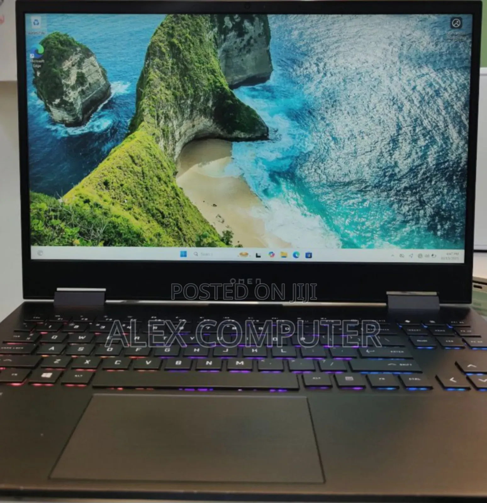 New Laptop HP Omen 15 16GB AMD Ryzen 7 SSD 512GB