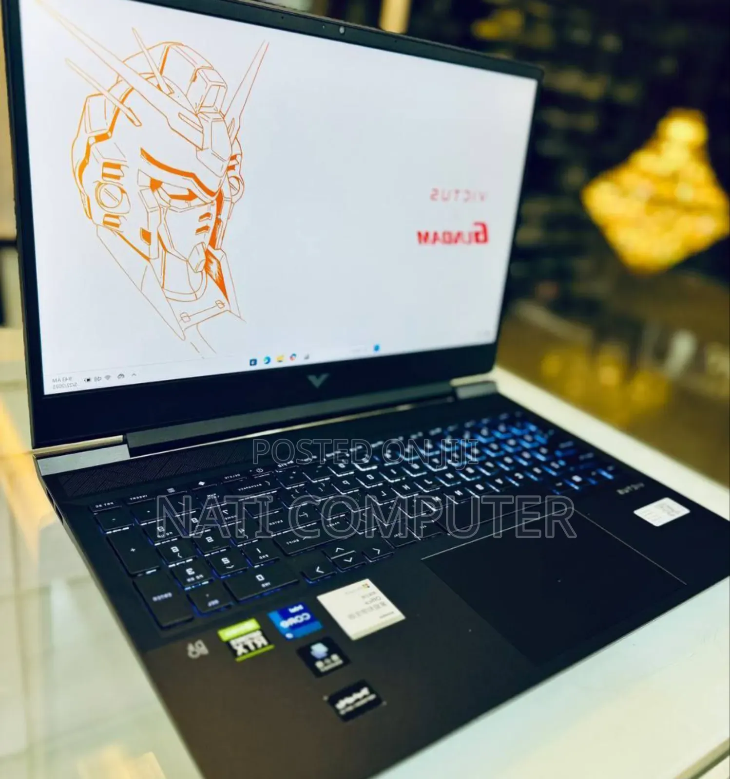 New Laptop HP Victus 16 16GB Intel Core I7 SSD 512GB