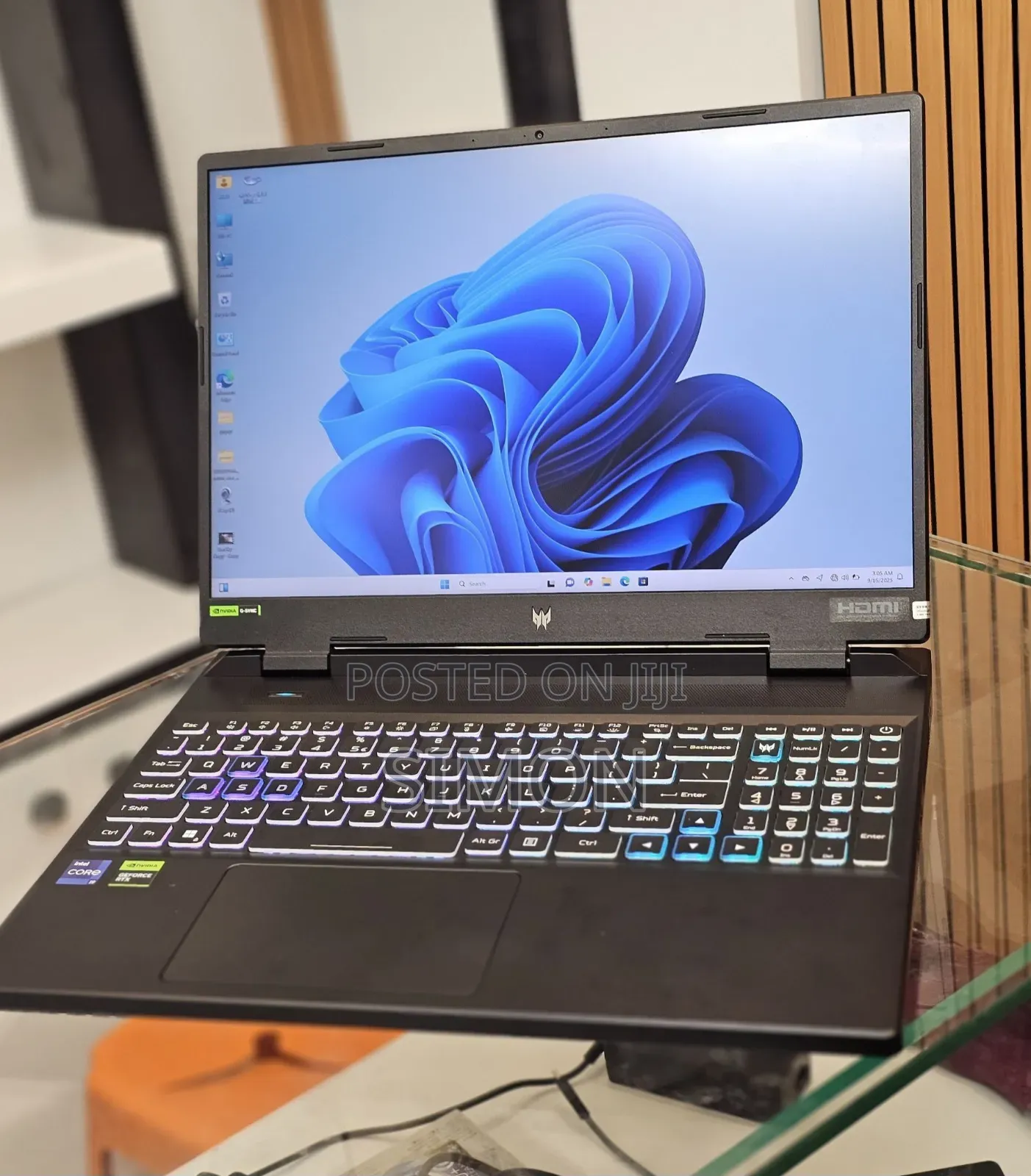 New Laptop Acer Predator Helios 300 16GB Intel Core I9 SSD 1T