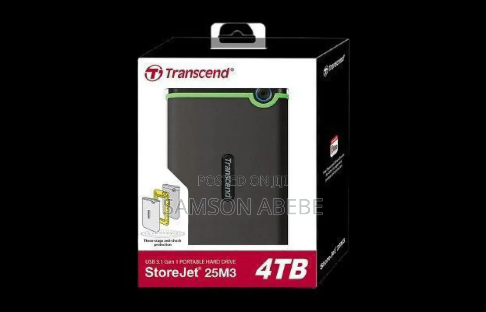4tb Transcend External Hard Disk Drive