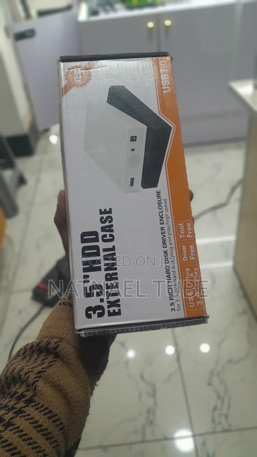 3.5'' External Desktop Hard Disk Case (Usb 3.0)