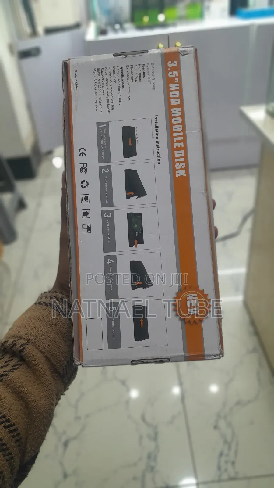 3.5'' External Desktop Hard Disk Case (Usb 3.0)