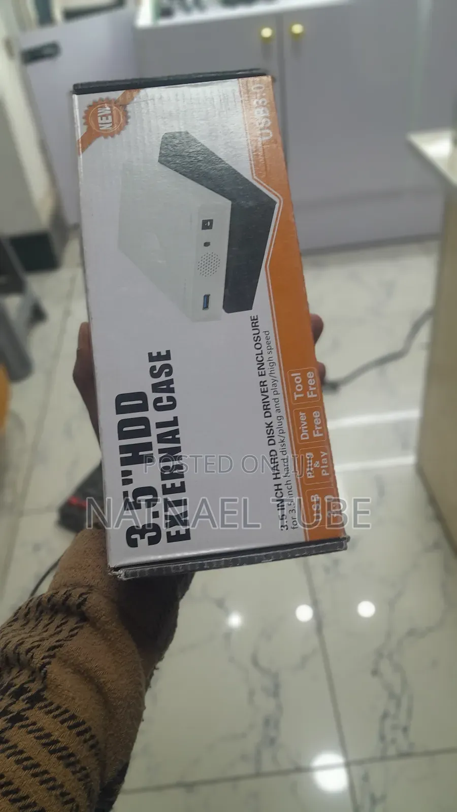 3.5'' External Desktop Hard Disk Case (Usb 3.0)