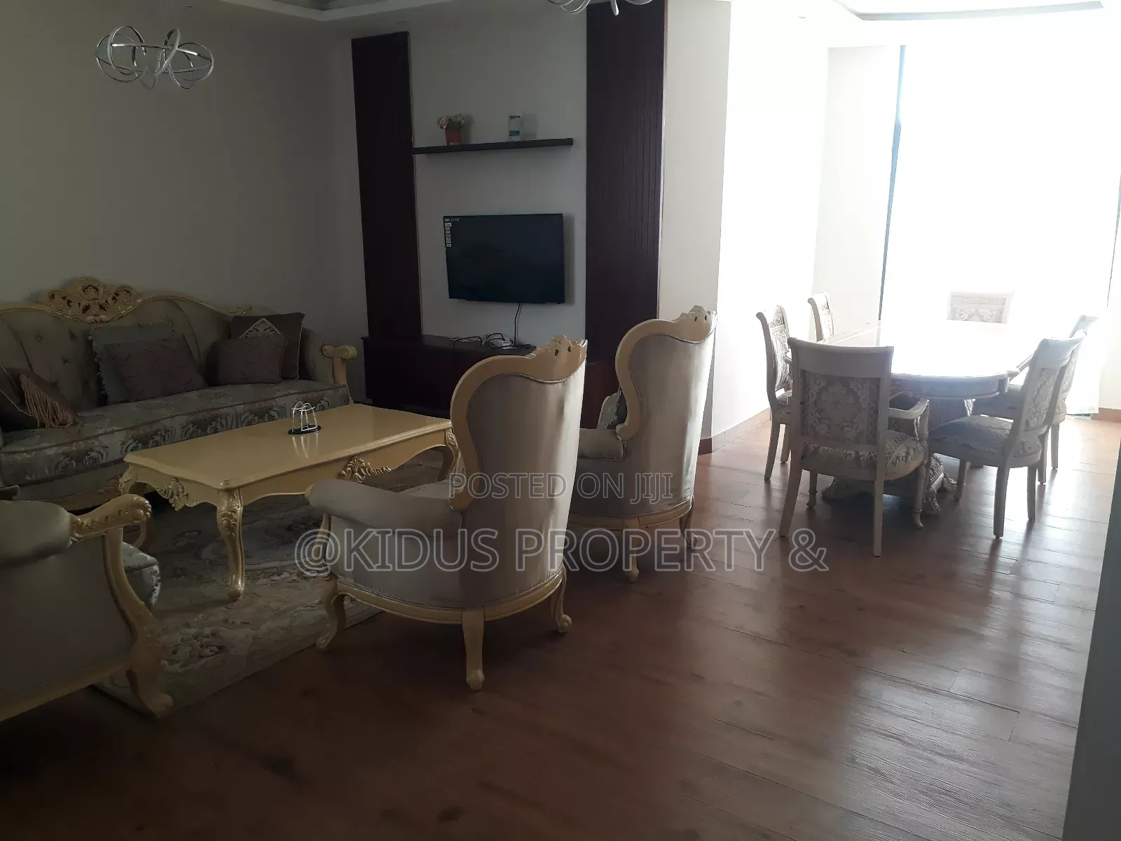 Furnished 3bdrm Apartment in Africa Building, Nifas Silk-Lafto for rent