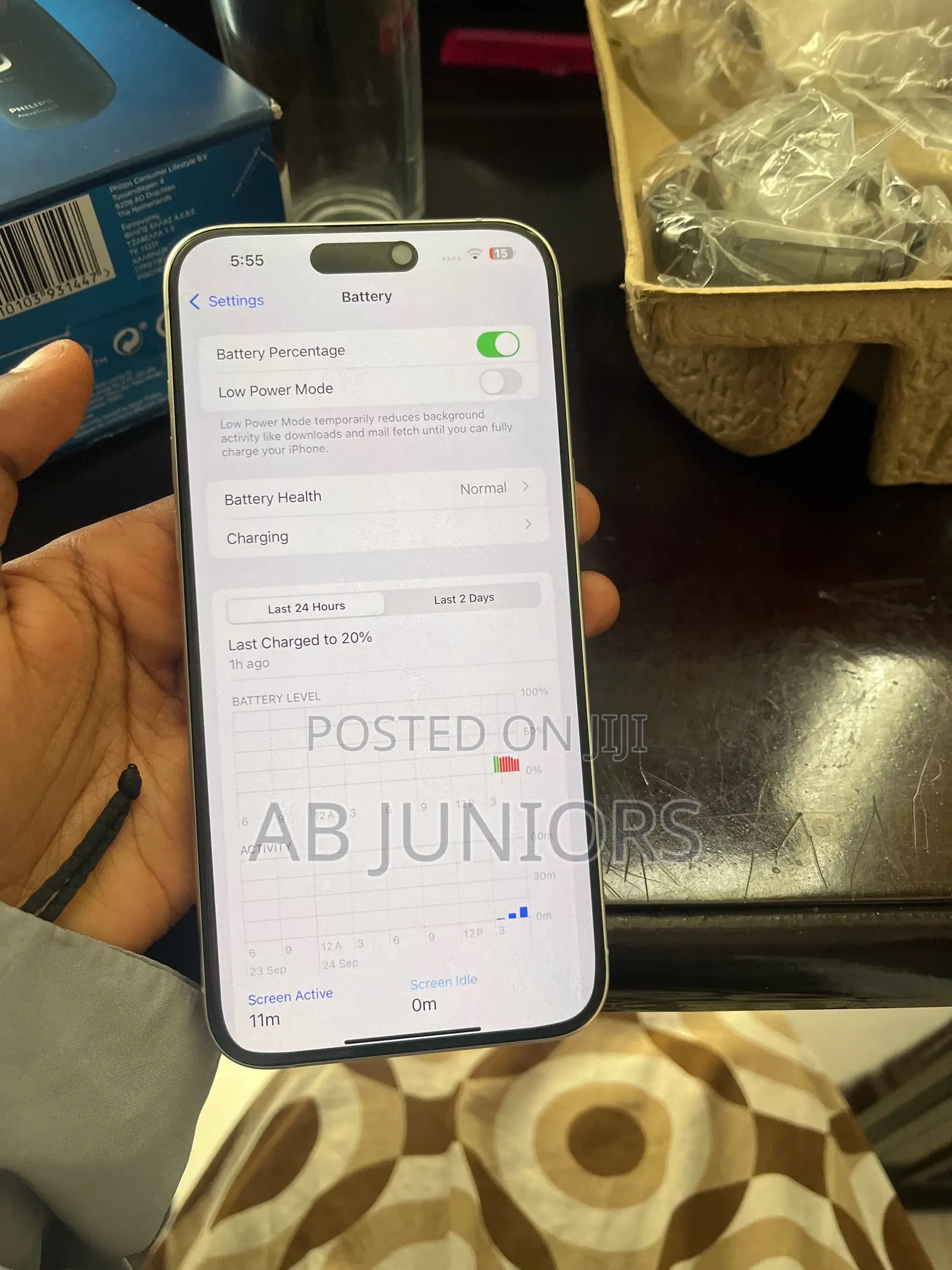 New Apple iPhone 15 Pro Max 256 GB Silver