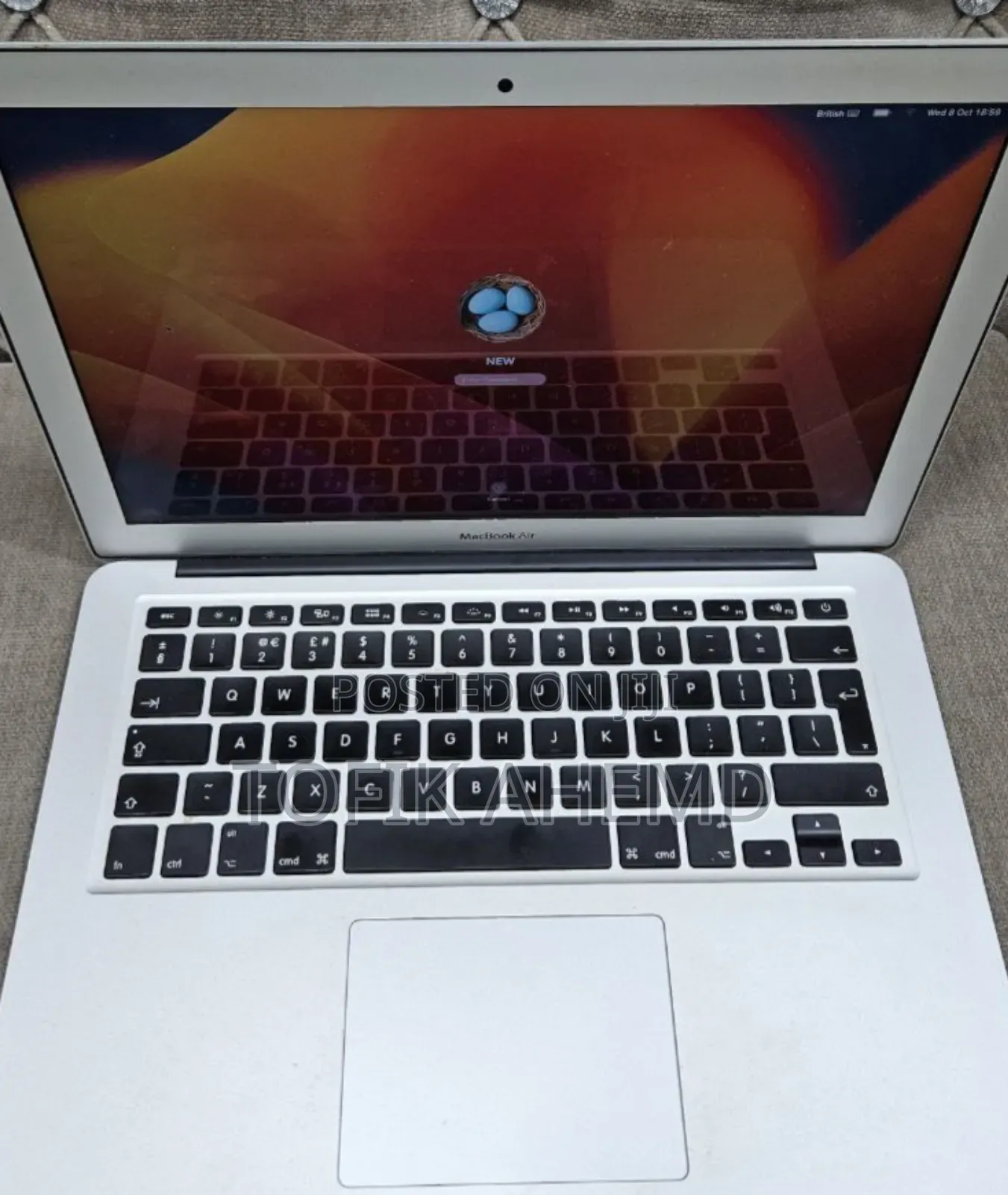 New Laptop Apple MacBook 8GB Intel Core I5 SSD 128GB