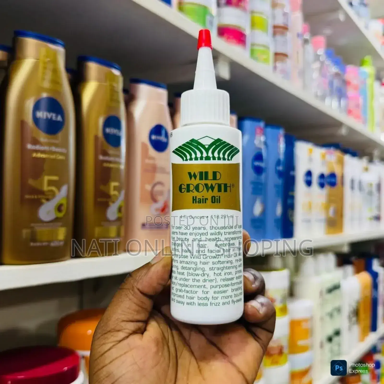 Wild Grouth Hair Oil