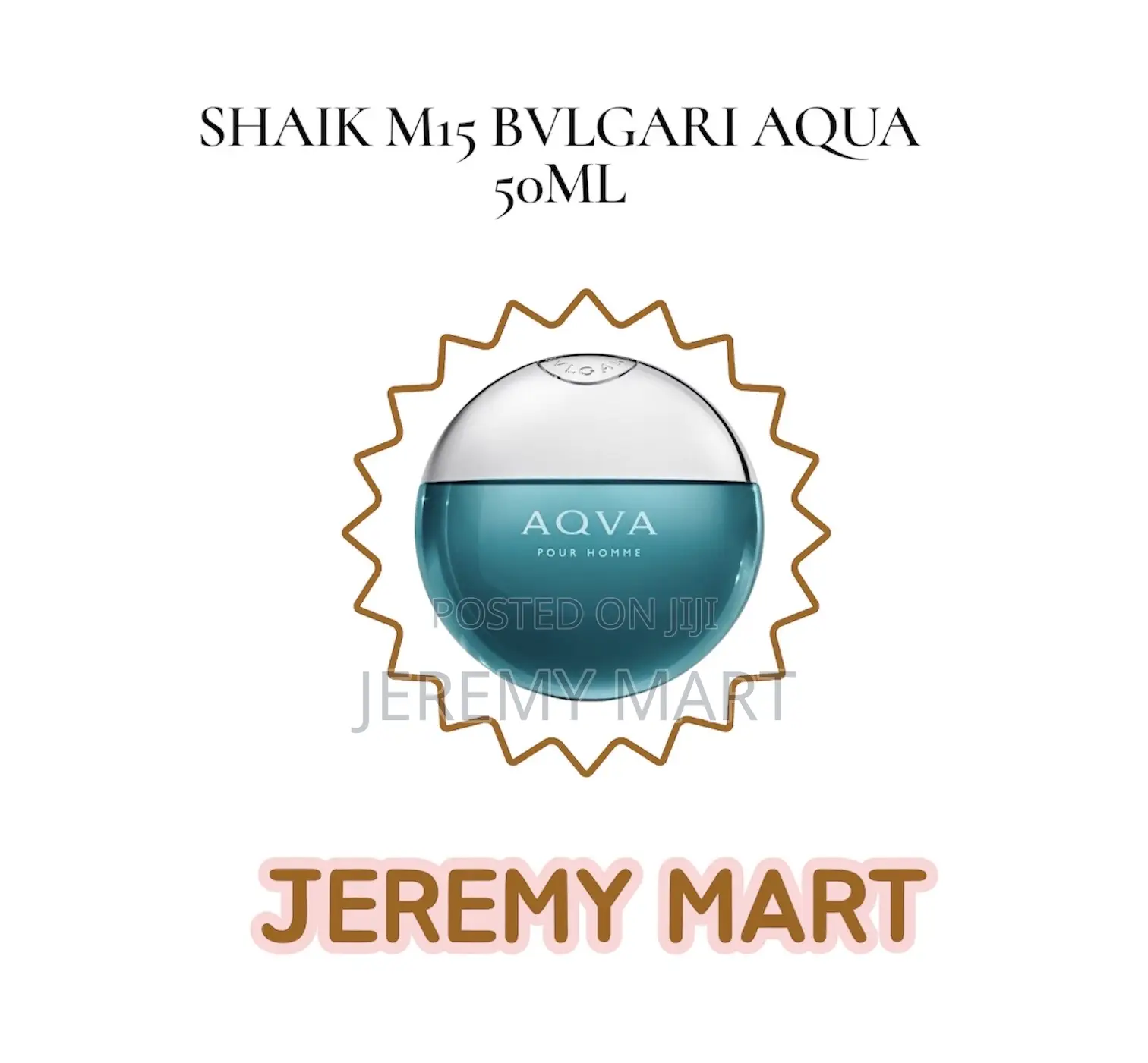 Shaik 50ml Bvlgari Aqua for Men