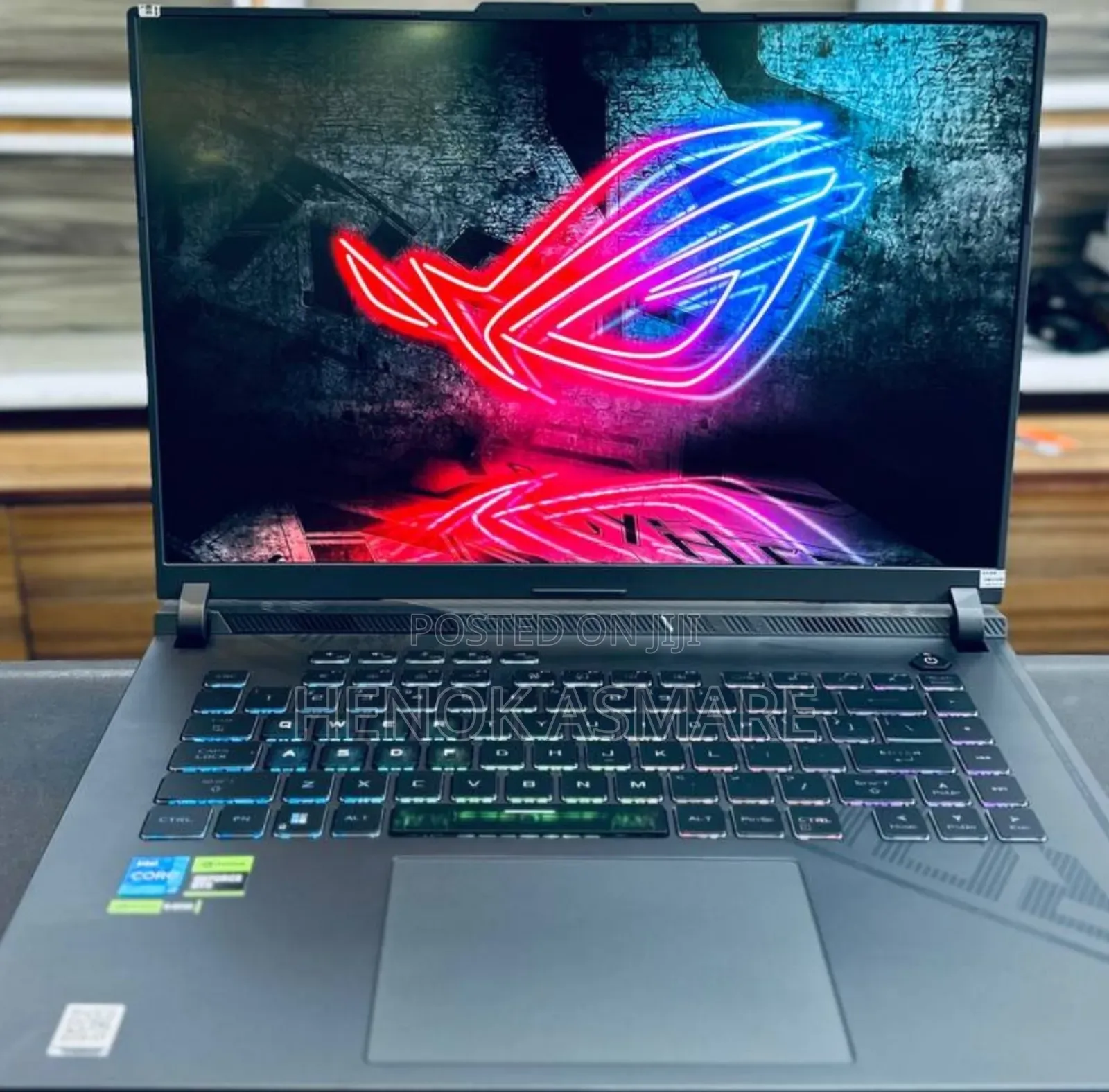 New Laptop Asus ROG Strix G16 G614 16GB Intel Core I7 SSD 1T